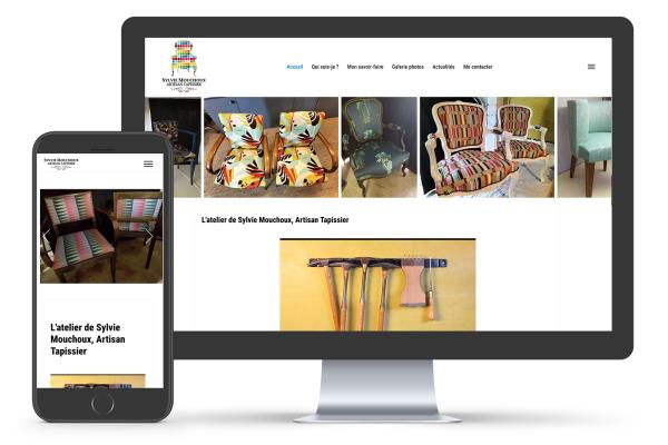 Sylvie Mouchoux, artisan tapissier